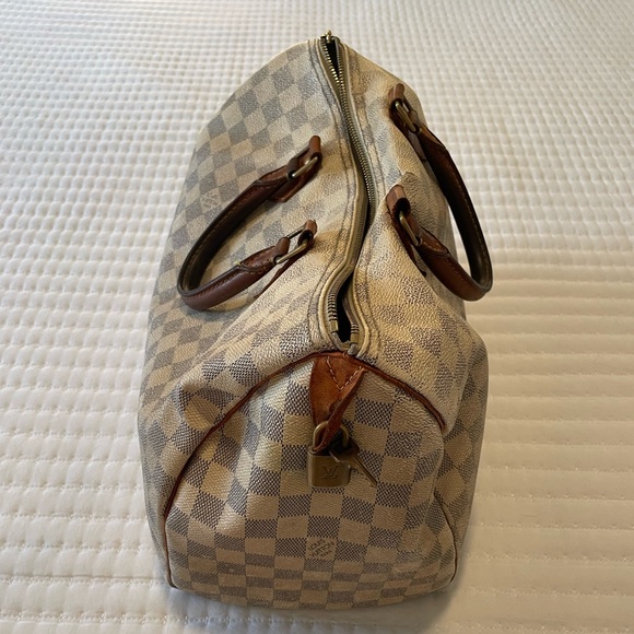 Louis Vuitton Speedy 35 Damier Azur Bag - Picture 12 of 12